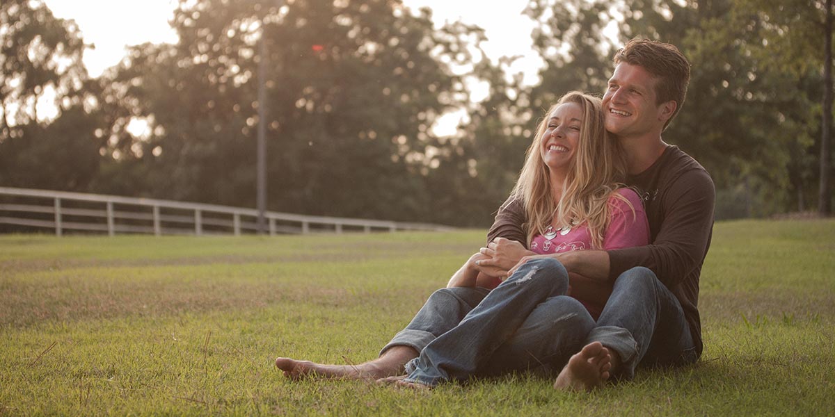 Couple in Grass